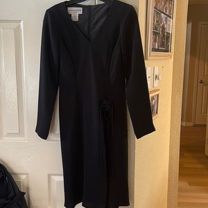 Classic black dress.